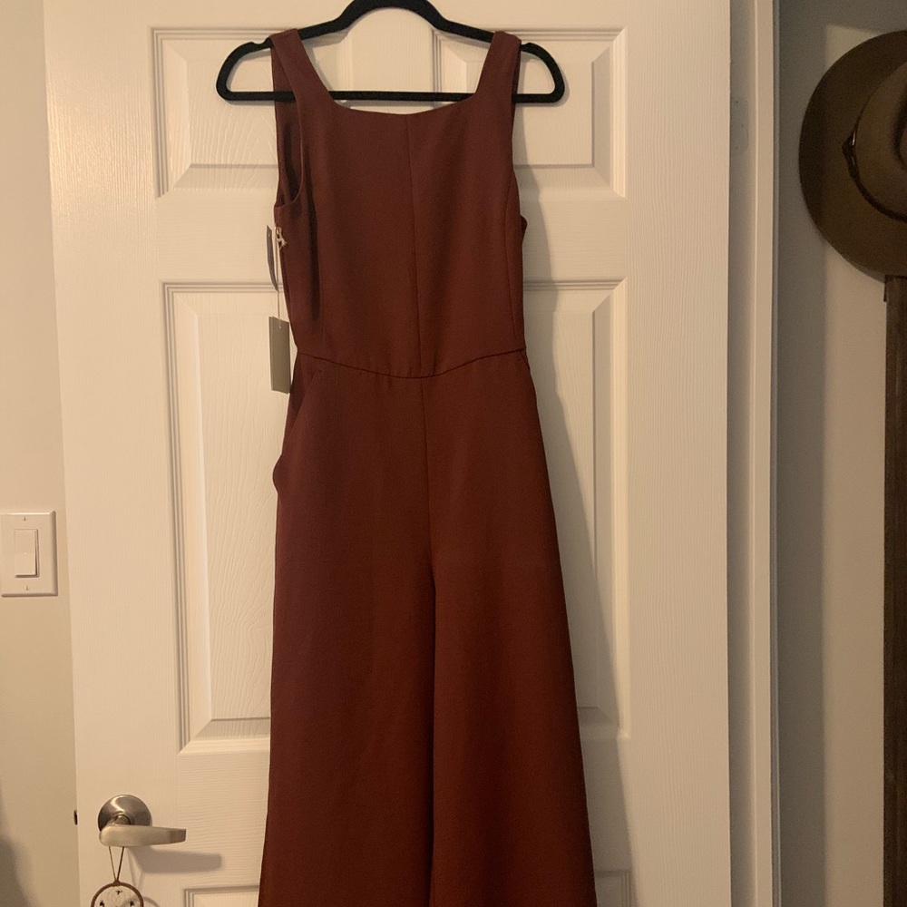 Aritzia Ecoulement Jumpsuit in Rustique Size 4